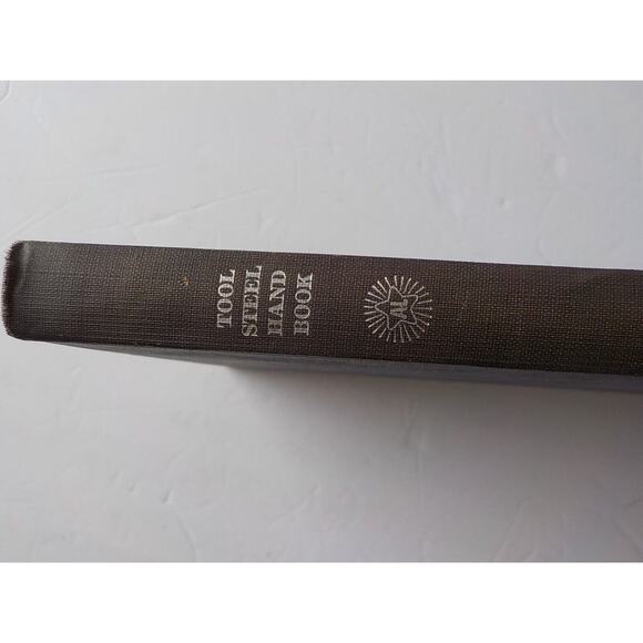 VTG Tool Steel Handbook AL Allegheny Ludlum Steel Corporation 1951 Blue Book HC - Picture 7 of 13